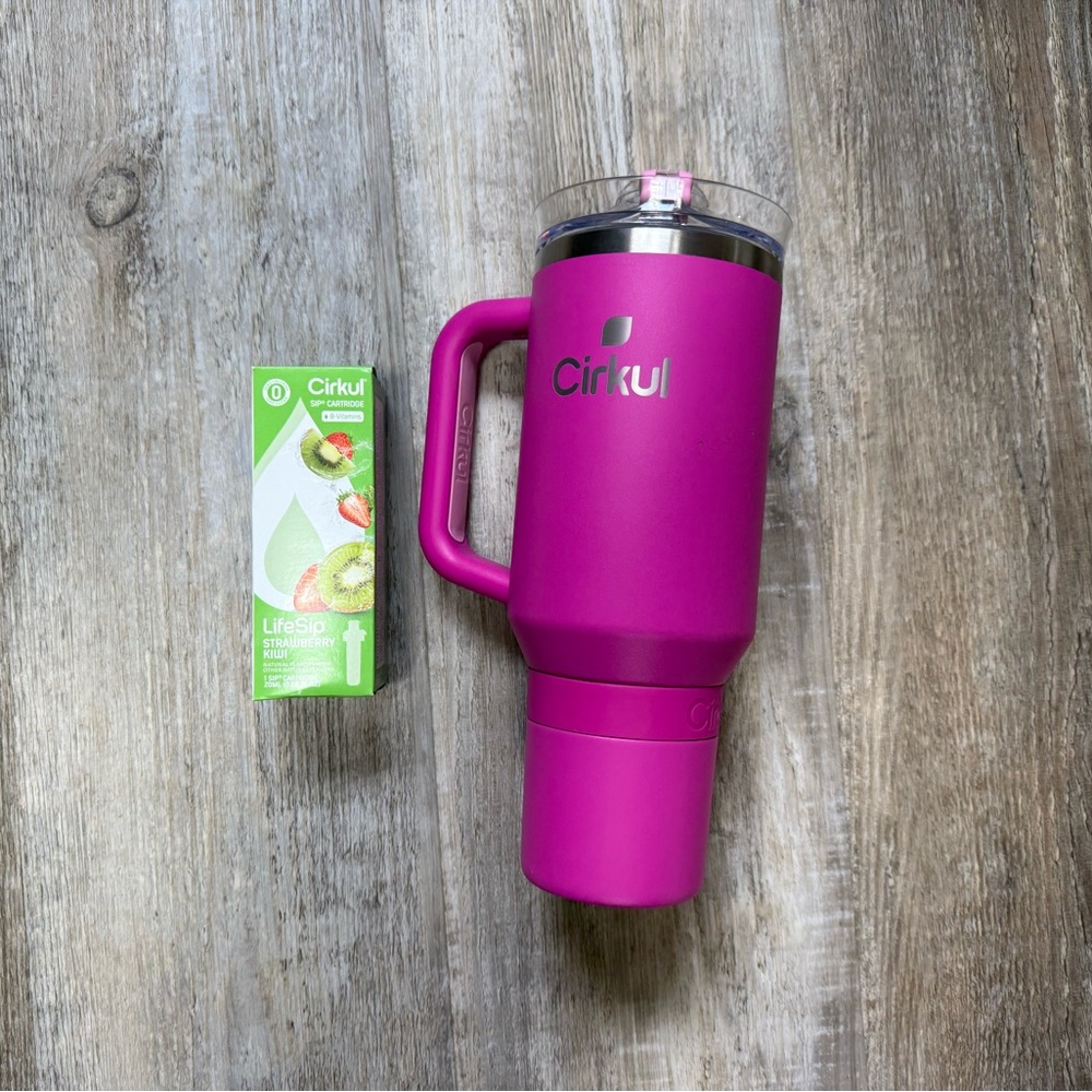 Cirkul Pink Insulated Tumbler